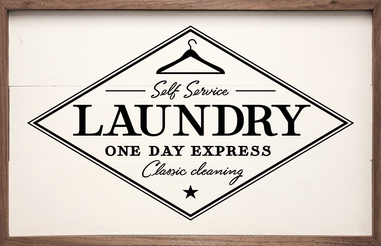 Laundry One Day Express White laundry Kendrick Home